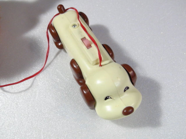  repeated price decline Yonezawa YONEZAWA electric remote control Family Dux Chan dog DOG made in Japan toy box attaching 