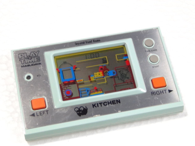 再値下 MASUDAYA PLAY&TIME マスダヤ キッチン KITCHEN 調理場 レトロ ゲーム lsi lcd おもちゃ ビンテージ 電子ゲーム ゲームウォッチ_画像5