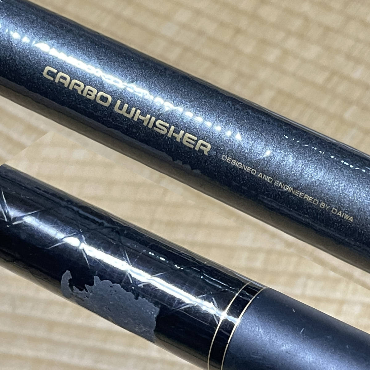 売上実績NO.1 CARBO ダイワ - Yahoo!オークション WHISKER 中硬硬 あゆ 瀬音 アユ竿