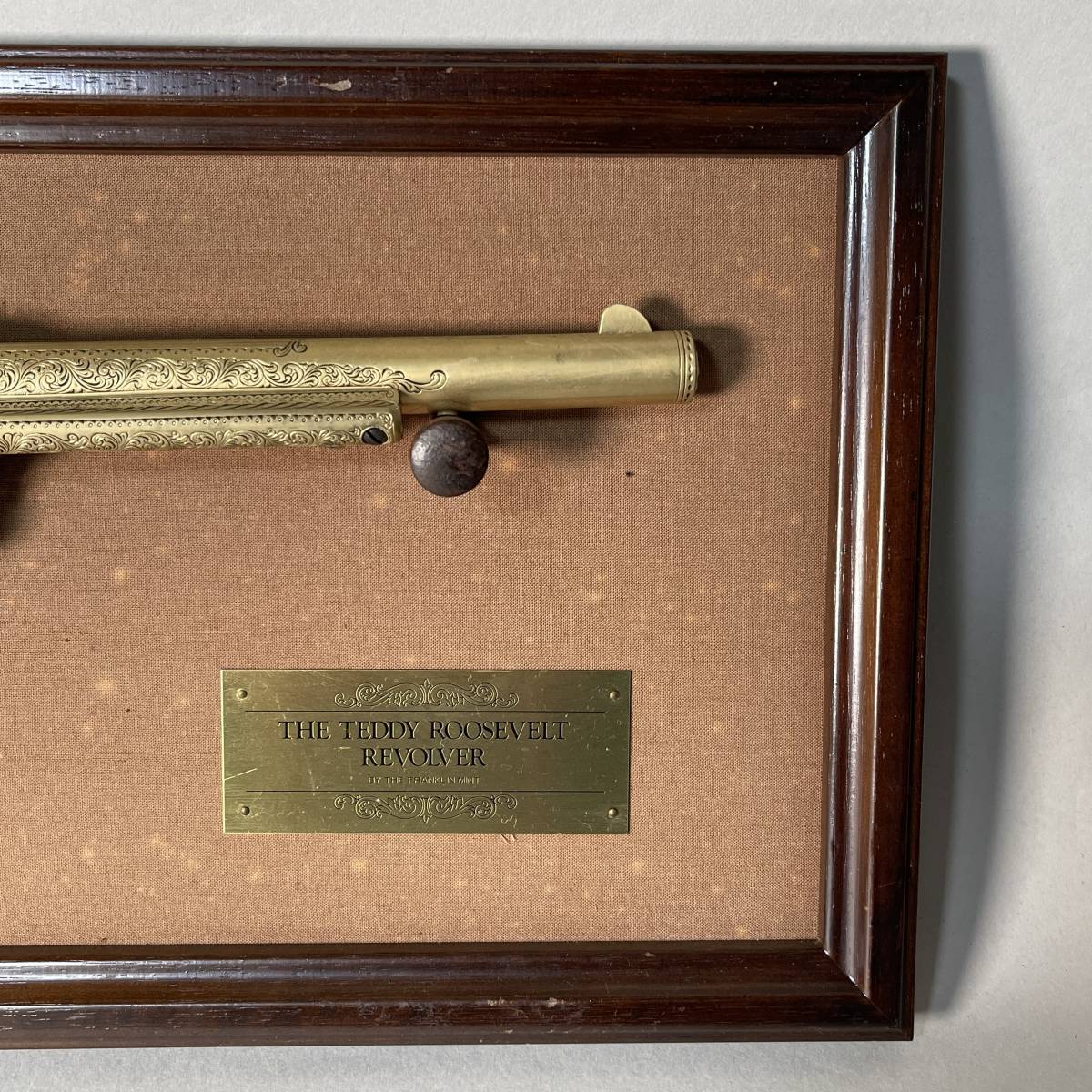 THE TEDDY ROOSEVELT REVOLVER FRANKLIN MINT フランクリンミント社 テディ ルーズベルト リボルバー A12_画像3