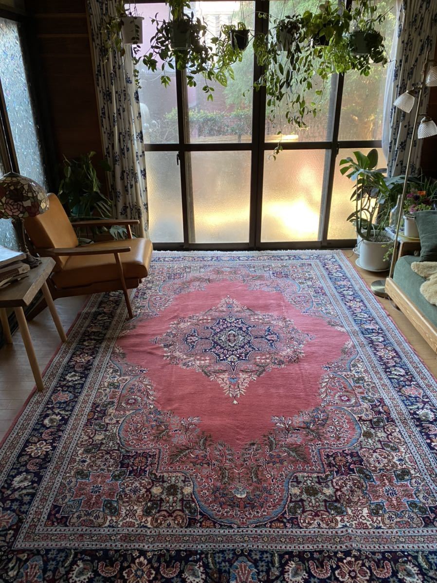トルコ手織コンヤラディック絨毯/700年の歴史HEREKEのお手本になった正統派トルコ絨毯/しっかり厚み有見事な絨毯/本物上質絨毯をお探しの方_画像3