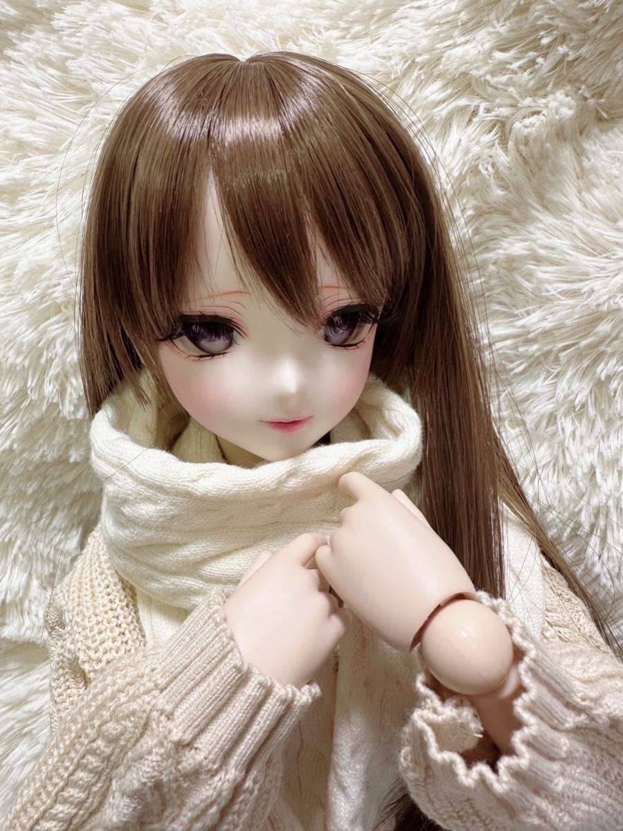 *くろまめ* DDH-09 sw肌 ボークス カスタムヘッド パテ盛り難あり おまけディーラー様製アイ _画像3