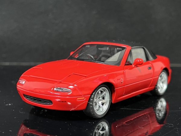 マツダ ロードスター 1/32 ミニカー H156 レッド_画像1