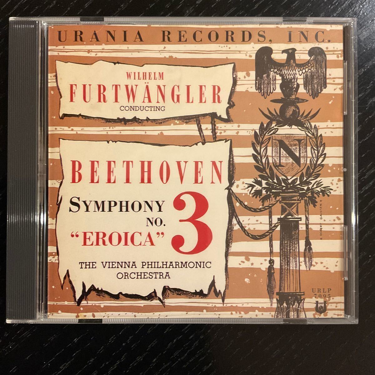 未試聴盤 殆ど新品 200プレスのみ限定盤　フルトヴェングラー　ベートーヴェン 『ウラニアのエロイカ』ウィーン・フィル