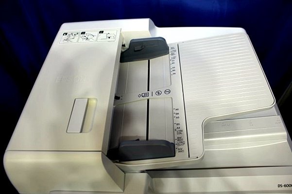 ★総スキャン枚数3002枚★ EPSON A3対応 カラースキャナー ★DS-60000/ ネットワークスキャンパネル・ADF搭載★ 47945Y_画像3