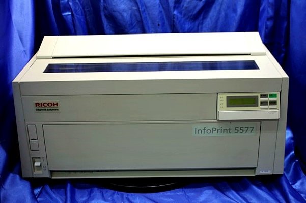 現状品 RICOH/リコー ドットインパクトプリンター ◆5577-G05/複写枚数 オリジナル+5枚◆ 48112Y_画像1