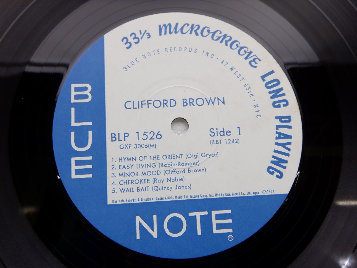 Clifford Brown(クリフォード・ブラウン)「Memorial Album(メモリアル・アルバム)」LP（12インチ）/Blue Note(GXF 3006(M)/BLP 1526)_画像2