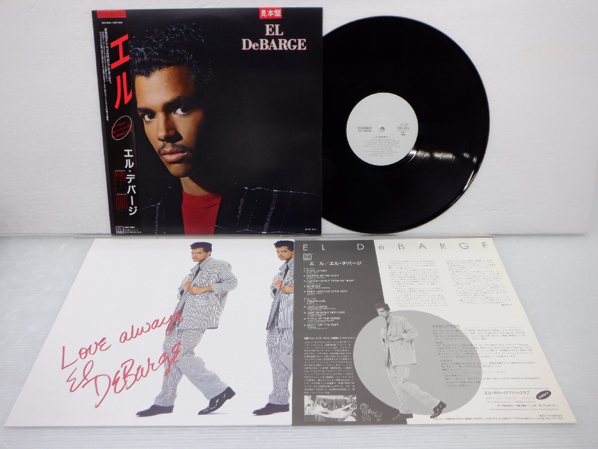 【見本盤】El DeBarge「El DeBarge」LP（12インチ）/Motown(RMTL-8016)/洋楽ポップス_画像1