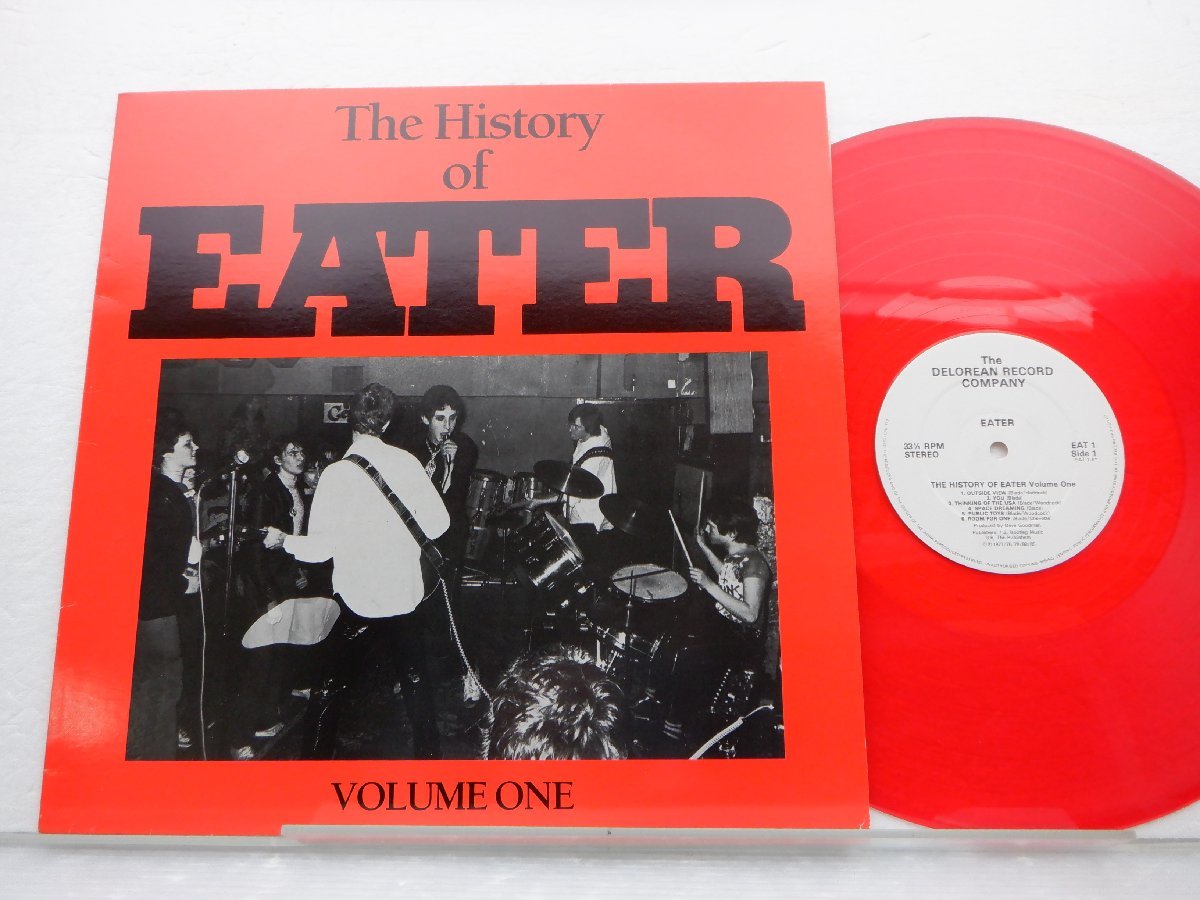 Eater「The History Of Eater Volume One」LP（12インチ）/Delorean Record Company(EAT 1)/洋楽ロック_画像1