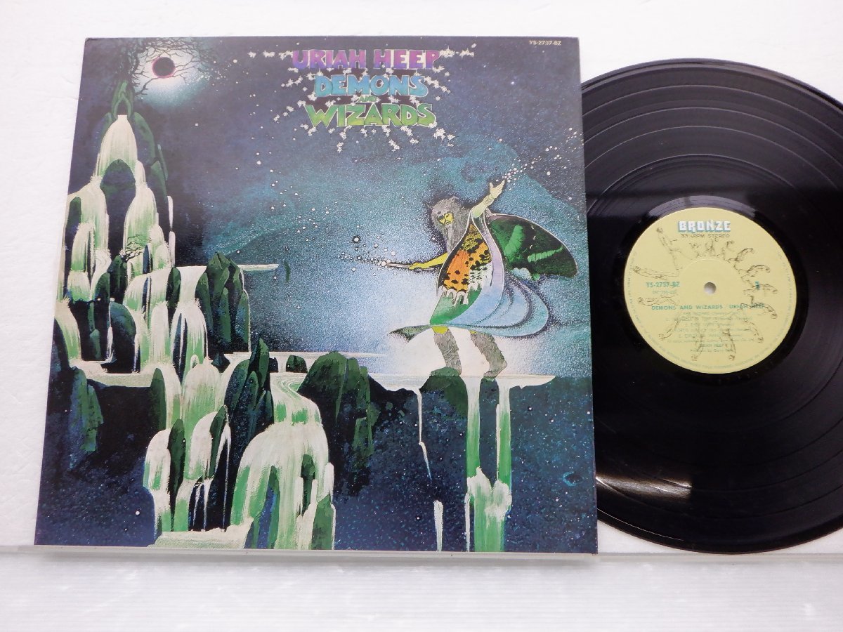 Uriah Heep(ユーライア・ヒープ)「Demons And Wizards(悪魔と魔法使い)」LP（12インチ）/Bronze(YS-2737-BZ)/ロック_画像1