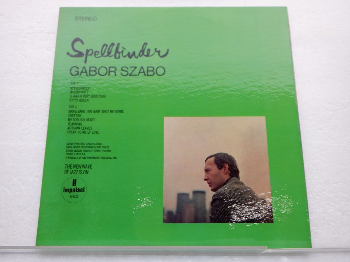 Gabor Szabo「Spellbinder」LP（12インチ）/Impulse!(A-9123)/ジャズ_画像2