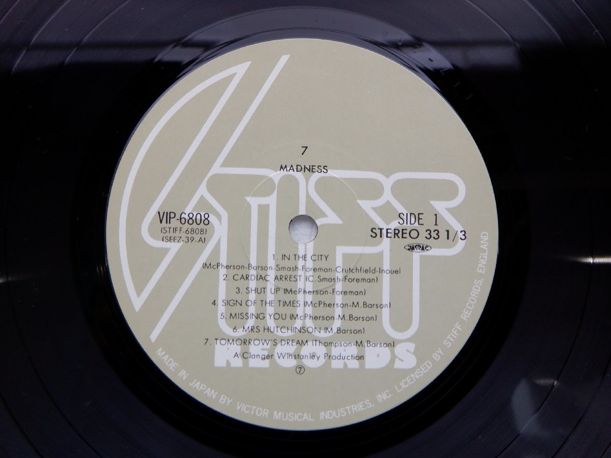 Madness(マッドネス)「7」LP（12インチ）/Stiff Records(VIP-6808)/Rock_画像2