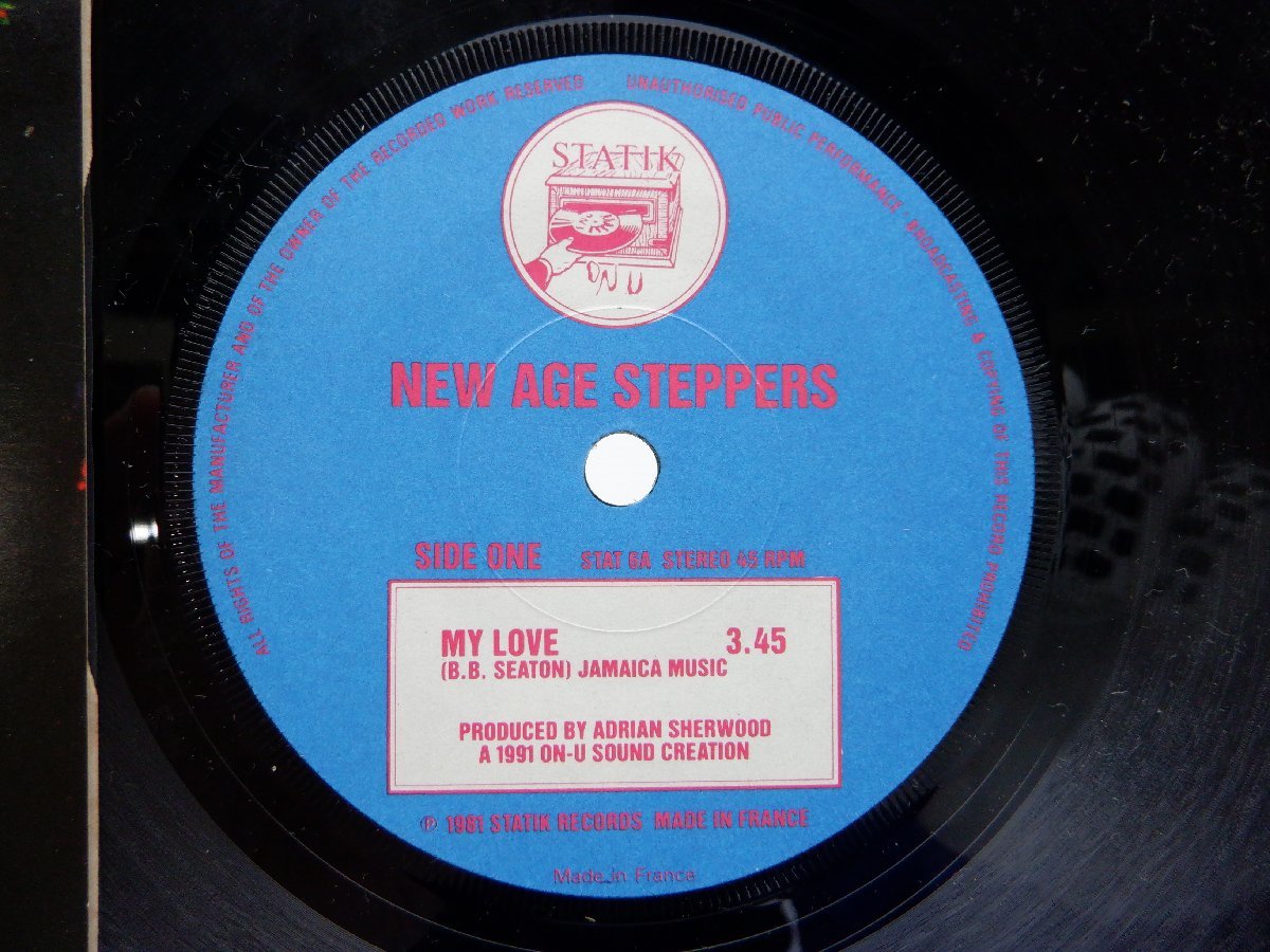 New Age Steppers「My Love」EP（7インチ）/Statik Records(STAT 6)/洋楽ポップス_画像2