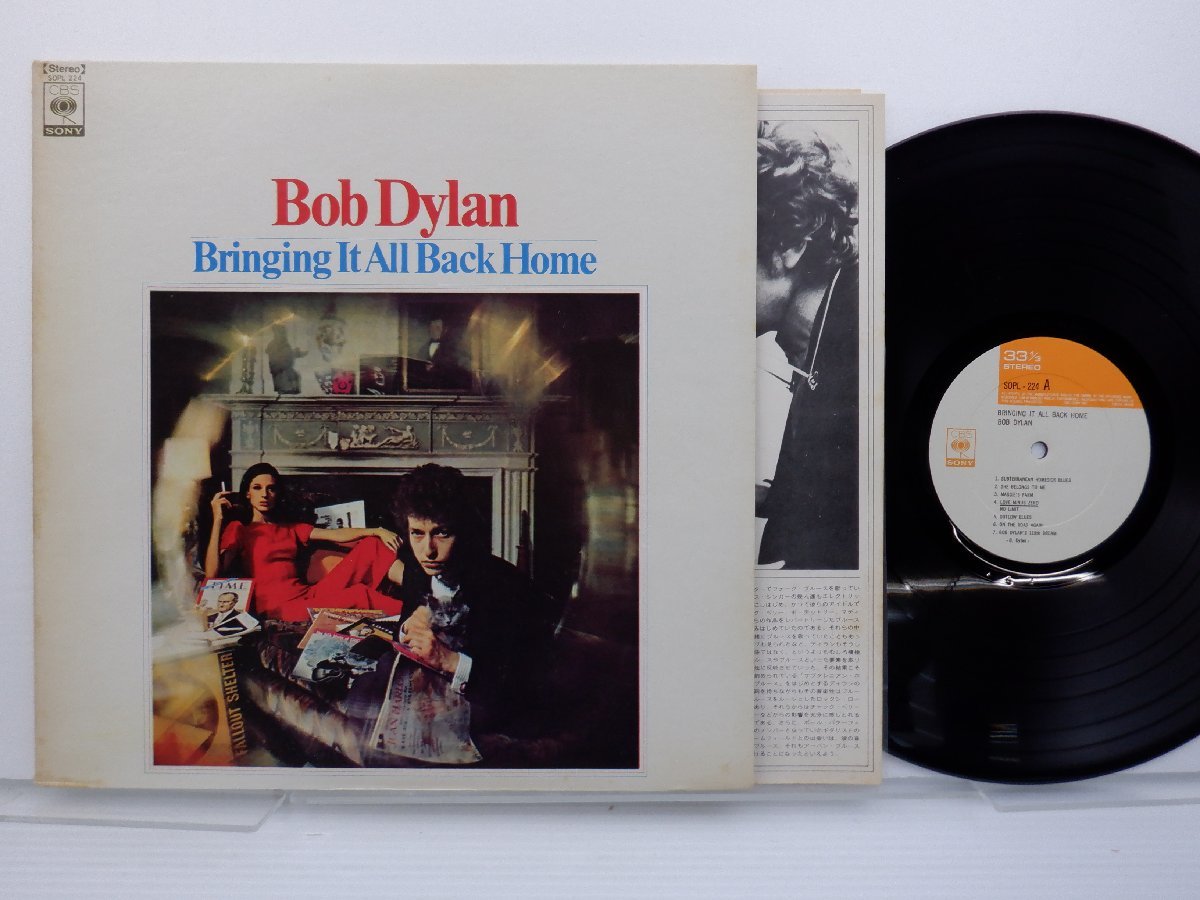 Bob Dylan(ボブ・ディラン)「Bringing It All Back Home」LP（12インチ）/CBS/Sony(SOPL 224)/Rock_画像1