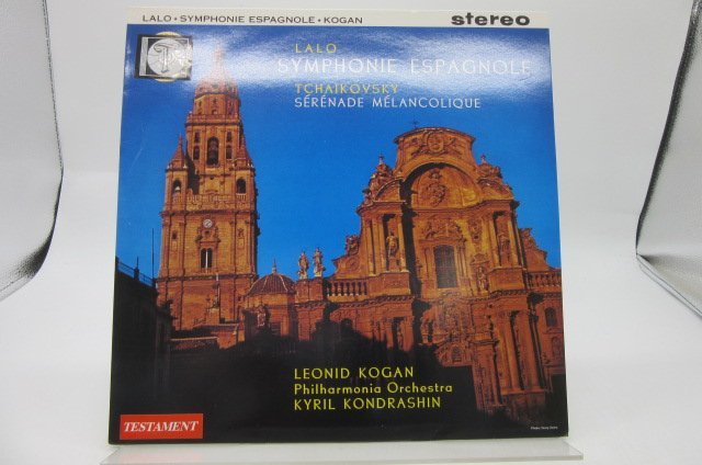 Lalo /Edouard Lalo「Symphonie Espagnole / Serenade Melancolique」LP（12インチ）/Columbia(SAX 2329)/クラシック