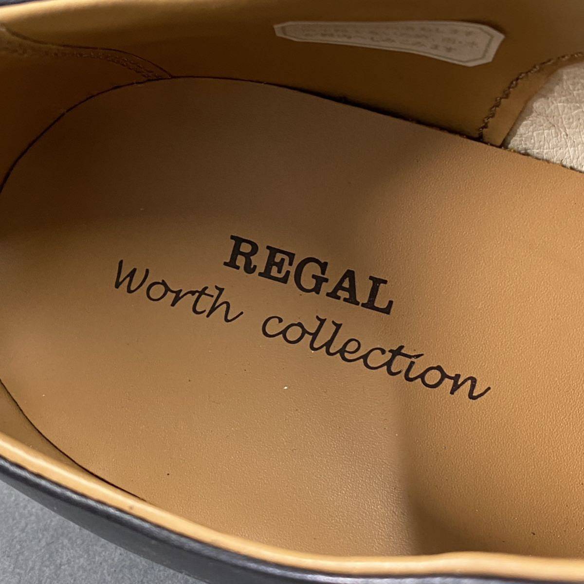 Fl7-1《極美品》REGAL リーガル worth collection ドレスシューズ ビジネスシューズ フォーマル◎ レザー 25.5cm メンズ 男性用 ブラック_画像8