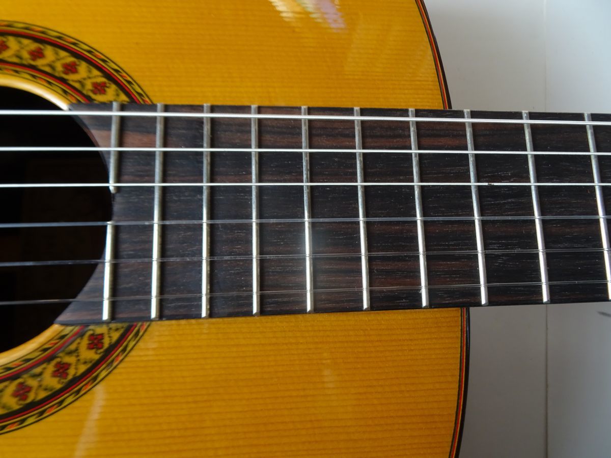 ヤイリ　S.YAIRI　クラシックギター　天使ラベルG50　1981年製　やや難あり_画像6