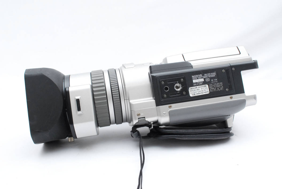 【ケースあり 美品】ソニー SONY DCR-VX2000 ビデオカメラ ハンディカム #2034256A_画像10