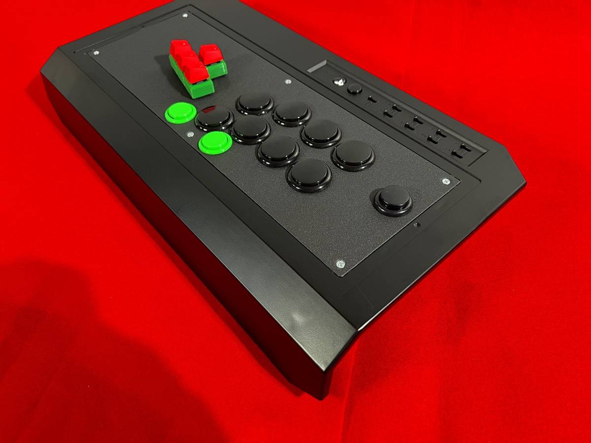 【高性能 遅延なし】レバーレス アーケードコントローラー WASDモッド タイプ アケコン HITBOX ヒットボックス リアルアーケード_画像2