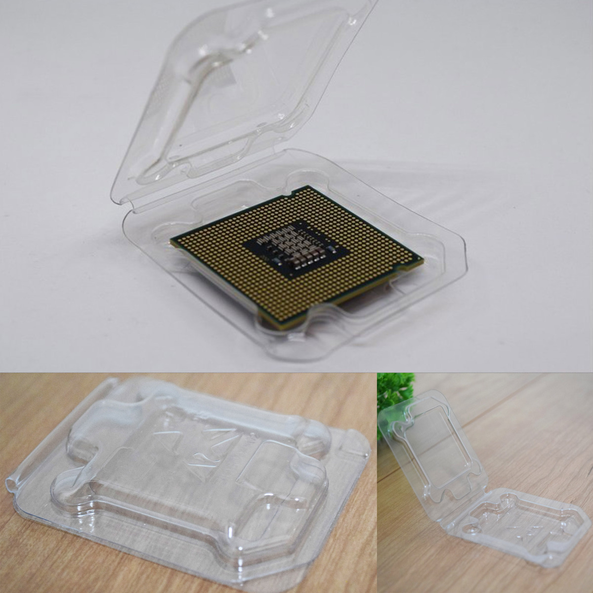 【 LGA1151 】CPU シェルケース LGA 用 プラスチック 保管 収納ケース 1枚セット_画像4