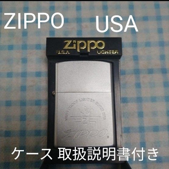 ZIPPO ZIPPOケース 取扱説明書付き レトロ USA コレクション 