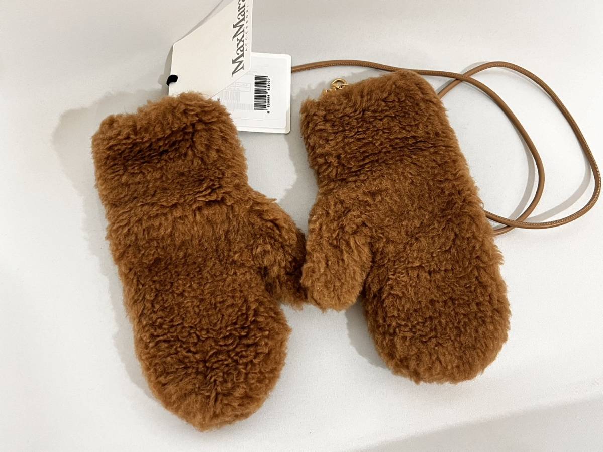 即決 新品 maxmara テディベア 手袋 グローブ マックスマーラ テディーベア_画像4