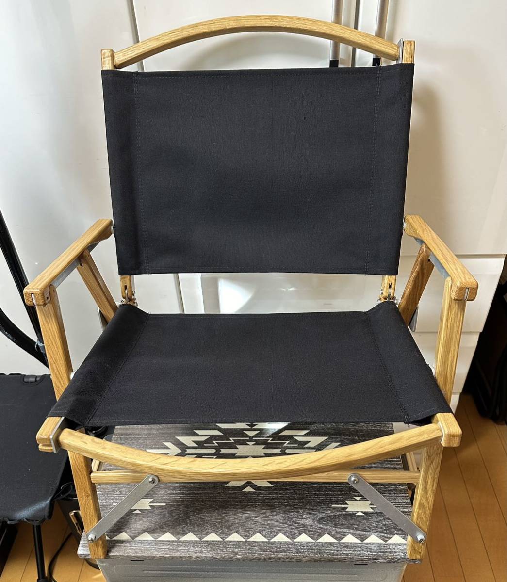 【未使用】カーミットチェア Kermit Chair サイズF カラー　ブラック　オーク材　MADE IN USA
