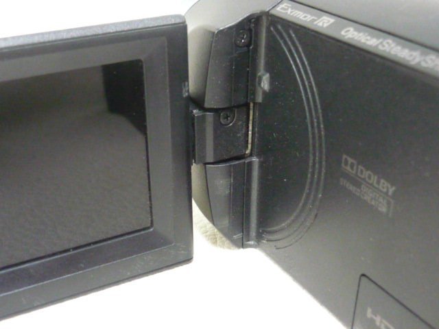 現状品 SONY ソニー ビデオカメラ Handycam HDR-CX470 本体+バッテリー 即決送料無料_画像4