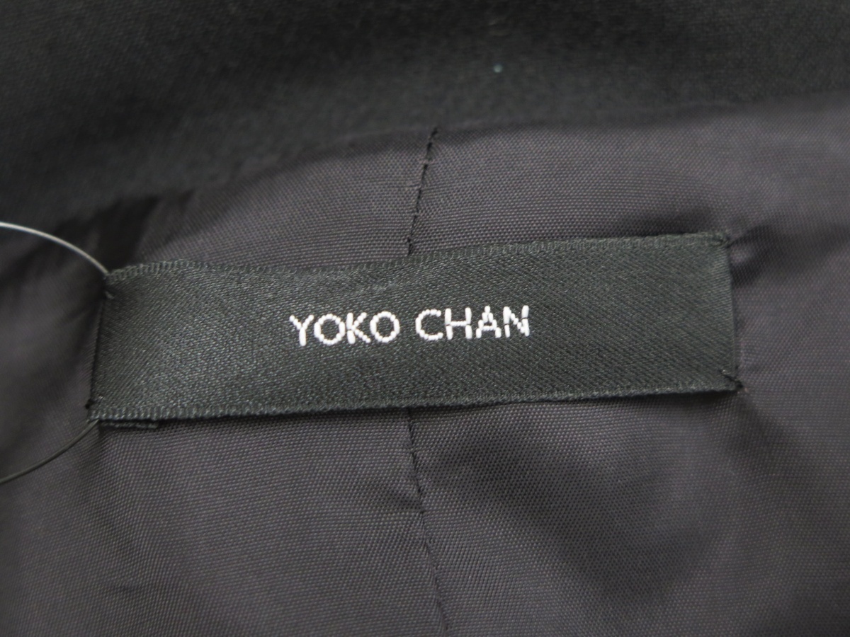 YOKO CHAN ヨーコチャン YCC-322-186 22AW ショートウォームコートの画像5