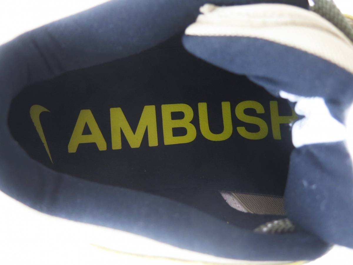 NIKE×AMBUSH ナイキ/アンブッシュ FB1299-200 AIR MORE UPTEMPO LOW SP スニーカー　美品　28.5cm_画像5