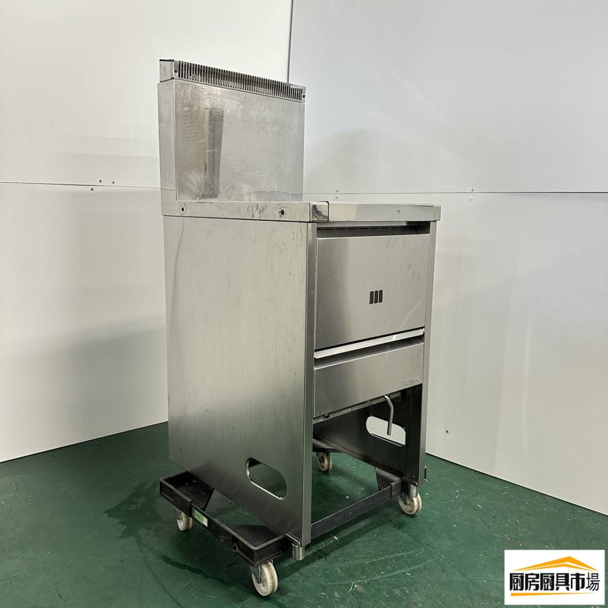 中古品】番号98◇タニコー フライヤー 都市ガス 幅450×奥行600×高 中古品】番号98◇タニコー フライヤー 都市ガス 幅450×奥行600×高