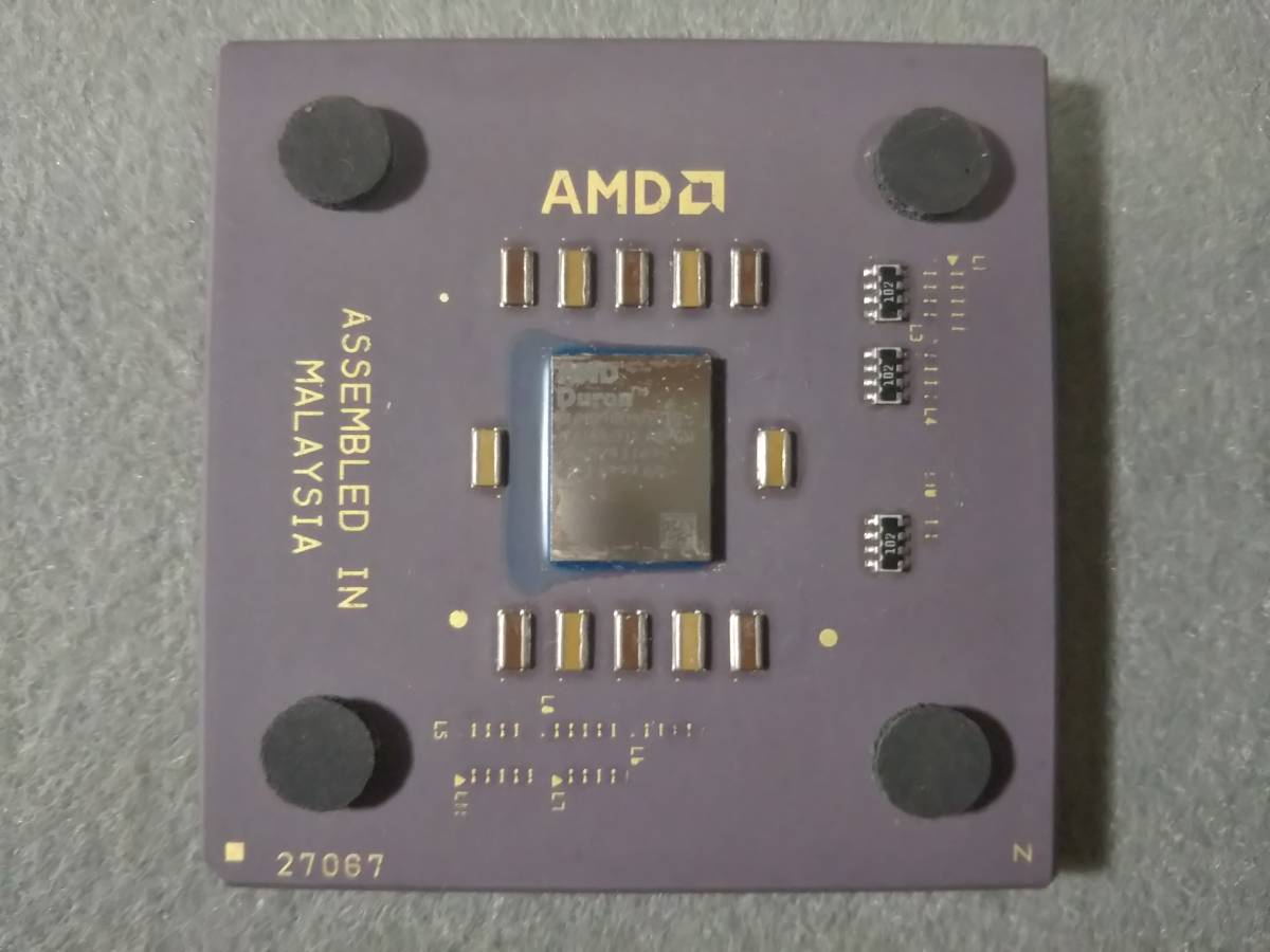 AMD Mobile Duron 900MHz DHM0900AQS1B Morgan(モーガン) Socket A (462) ①_Mobile Duron
