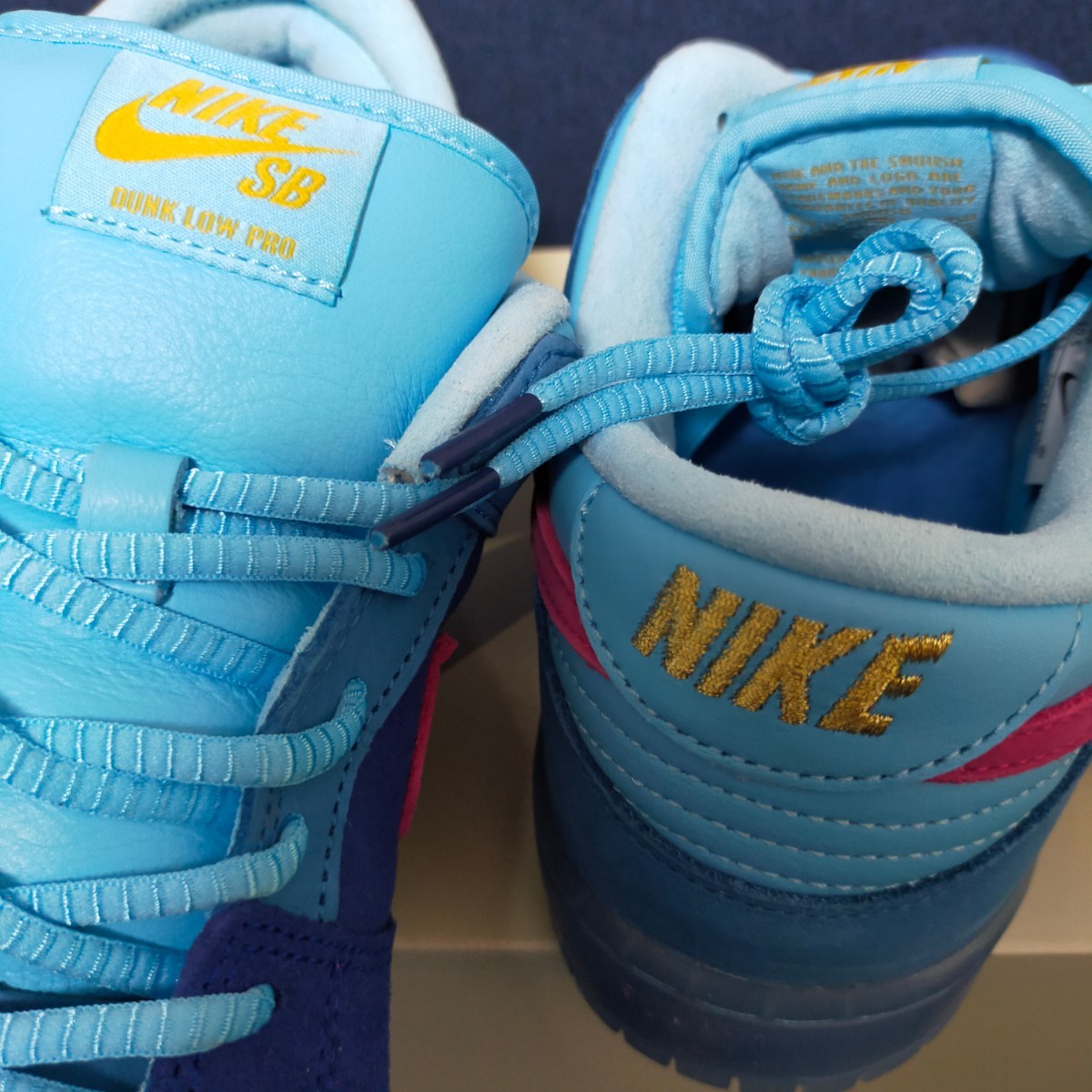 100円〜 国内正規 NIKE SB DUNK LOW PRO QS RUN THE JEWELS RTJ ナイキ エスビー ダンク ロー ラン ザ ジュエルズ KILLER MIKE EL-P 420_画像7