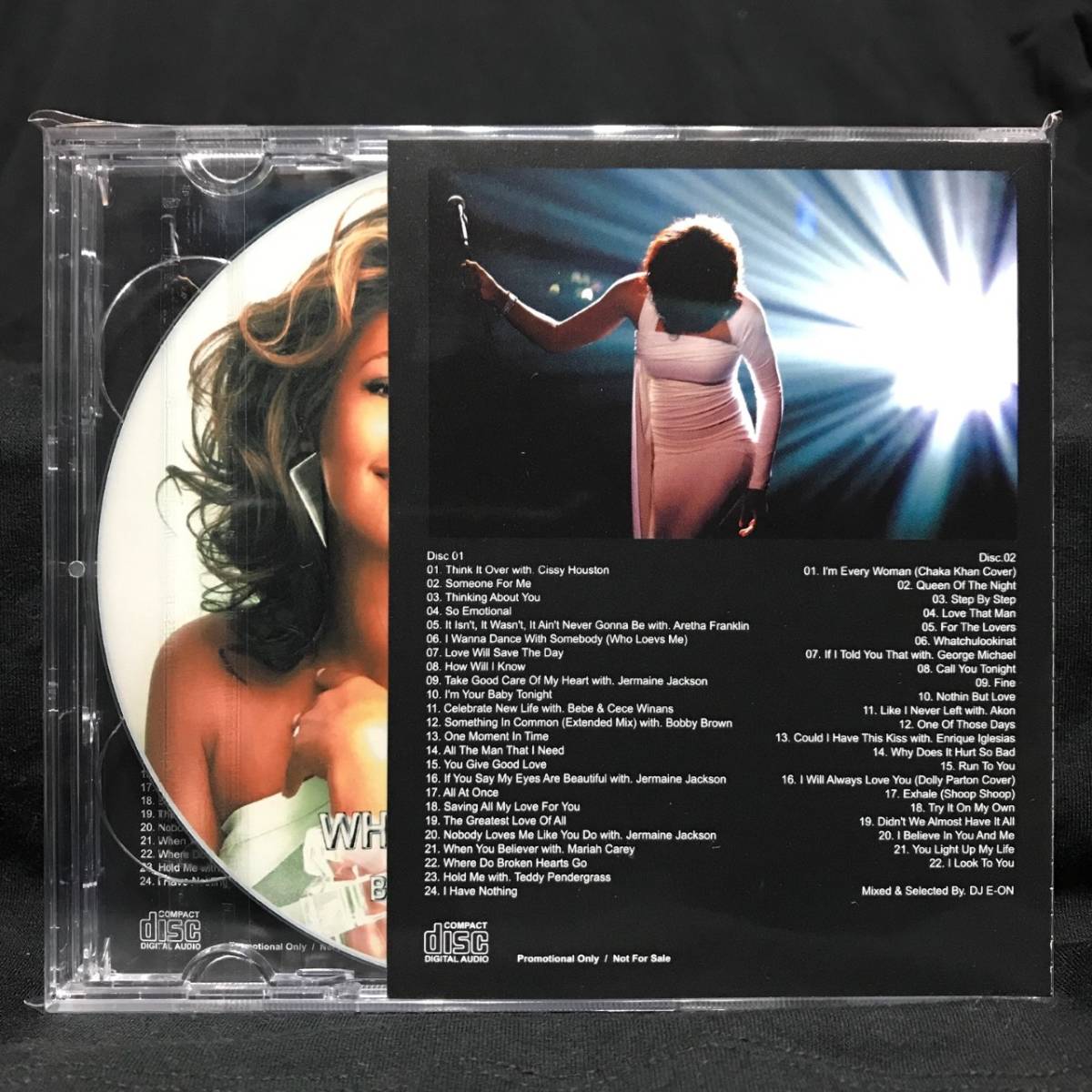 Whitney Houston Best Mix 2CD ホイットニー ヒューストン 2枚組【46曲収録】新品_画像2