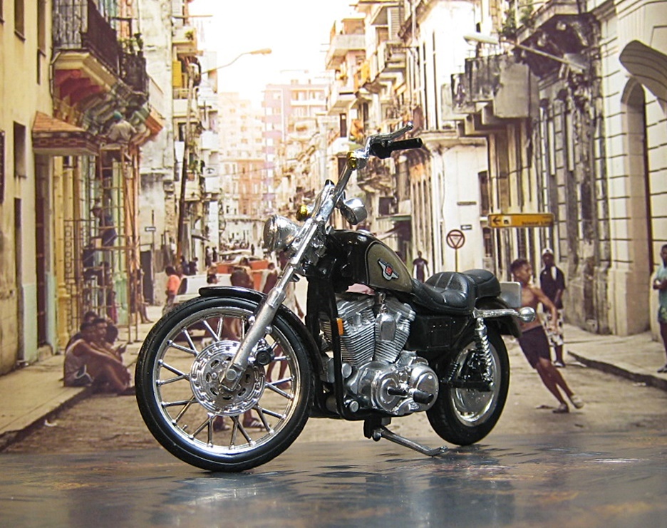 Maisto マイスト 1/18 Harley-Davidson ハーレー XLH SPORTSTER スポーツスター 1200 バイク 95th Anniversary Model 本体のみの画像6