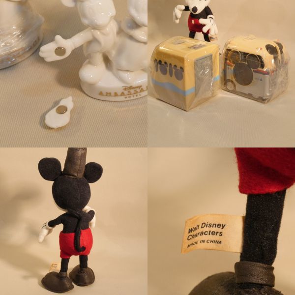 ディズニー おもちゃ ミッキー、ドナルド　置物ぬいぐるみ貯金箱アンバサダーホテル_画像4