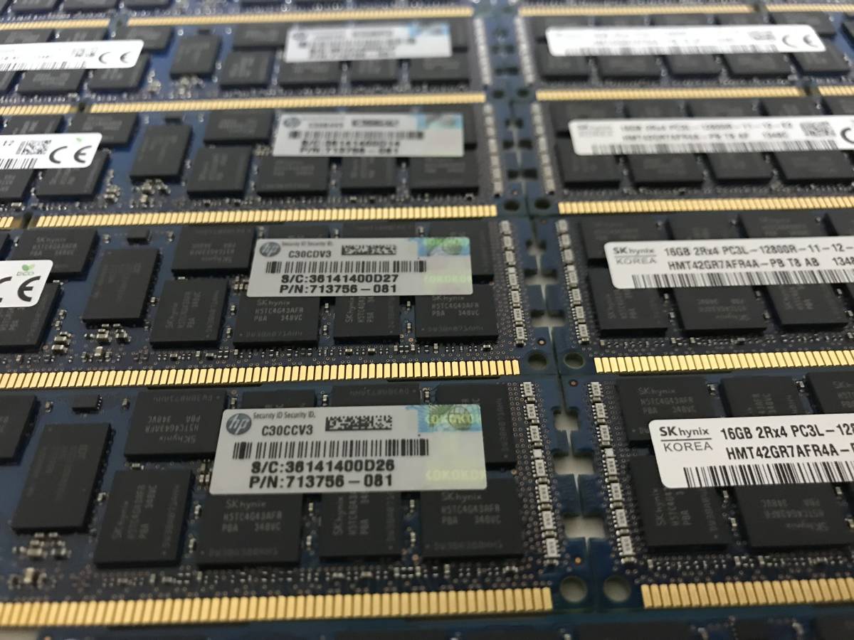 * SK hynix сервер для память 176GB(16GBx11) 2Rx4 PC3L-12800R-11-12-E2