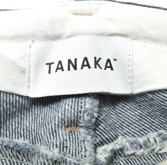 TANAKA タナカ 23SS 日本製 THE SELVEDGE JEAN TROUSERS ザ セルビッチジーンズトラウザーズ ST-128 33 VINTAGE BLUE デニムパンツ g14911_画像5