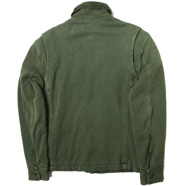 POLO RALPH LAUREN ポロ・ラルフローレン スウェットフィールドジャケット XS OLIVE 中綿 ミリタリー M-65 アウター g14702_画像2