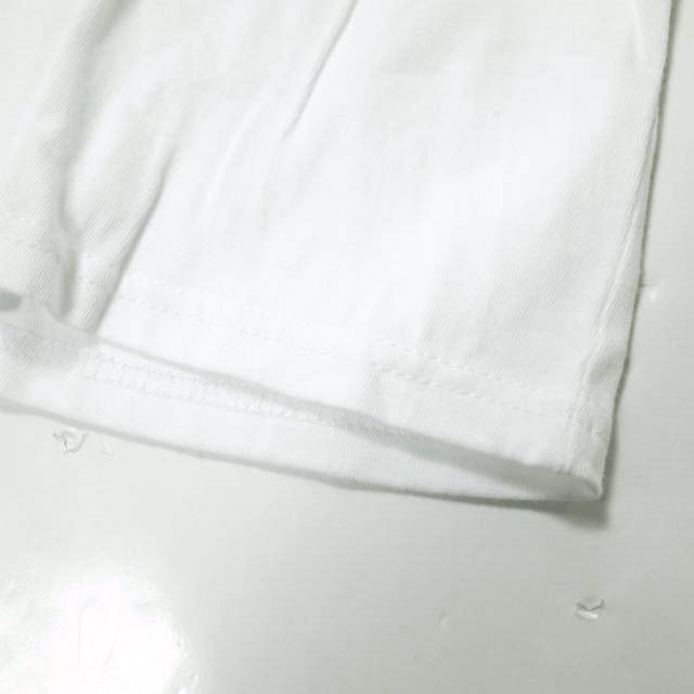 SAINT JAMES セントジェームス フランス製 PIRIAC - SOLID ピリアック ソリッドボートネックTシャツ 3(S/M) ホワイト 半袖 トップス g14437_画像7