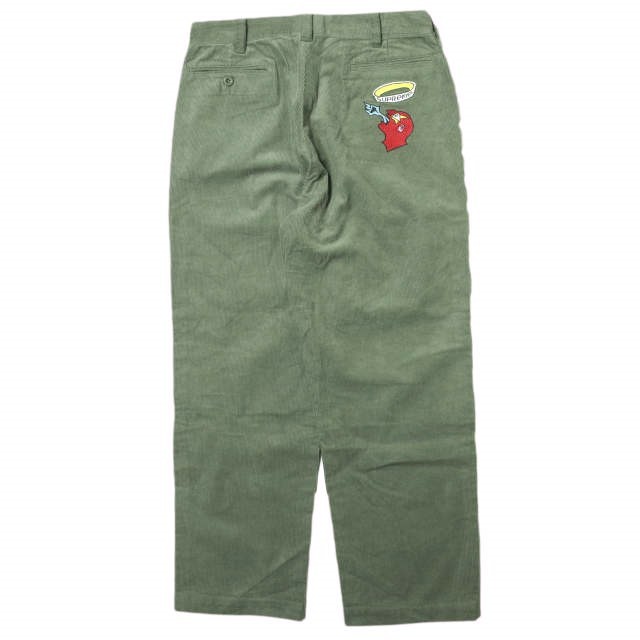 新品 SUPREME シュプリーム 21AW Gonz Corduroy Chino Pant ゴンズコーデュロイチノパンツ 34 Dusty Green WEEK6 ボトムス s18553_画像2