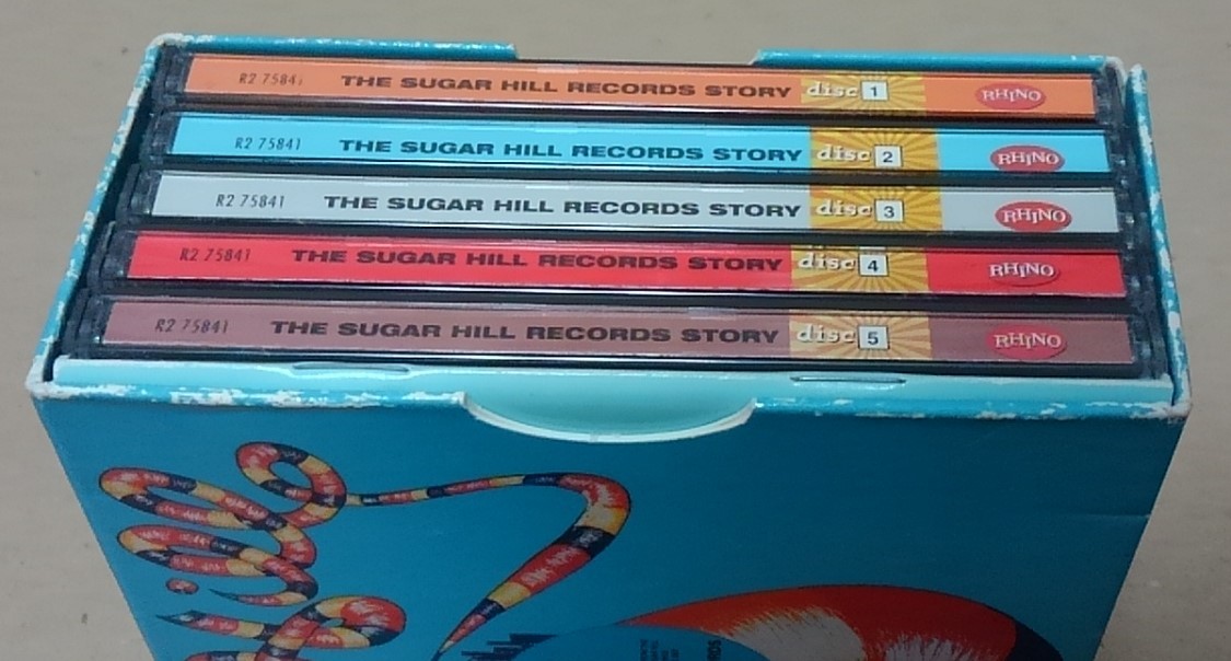 【5CD BOX】VA / THE SUGARHILL RECORDS STORY■US盤/R2 75841■SUGARHILL GANG, GRANDMASTERの画像4