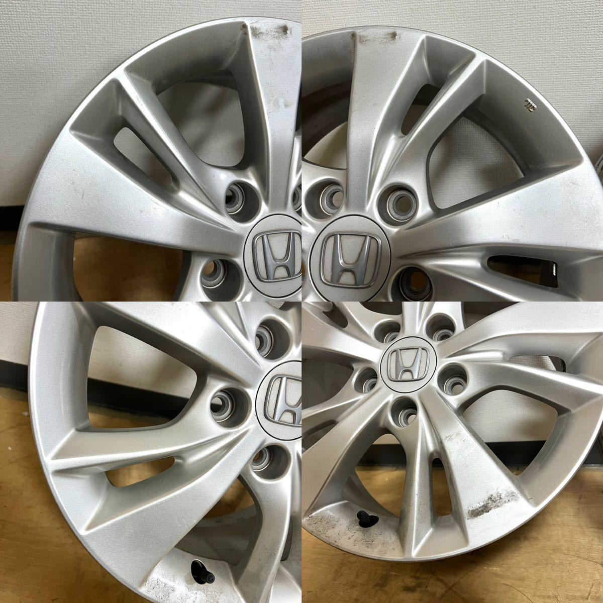 【中古品】HONDA ホンダ 純正 16×7J アルミホイール 2本セット_画像9