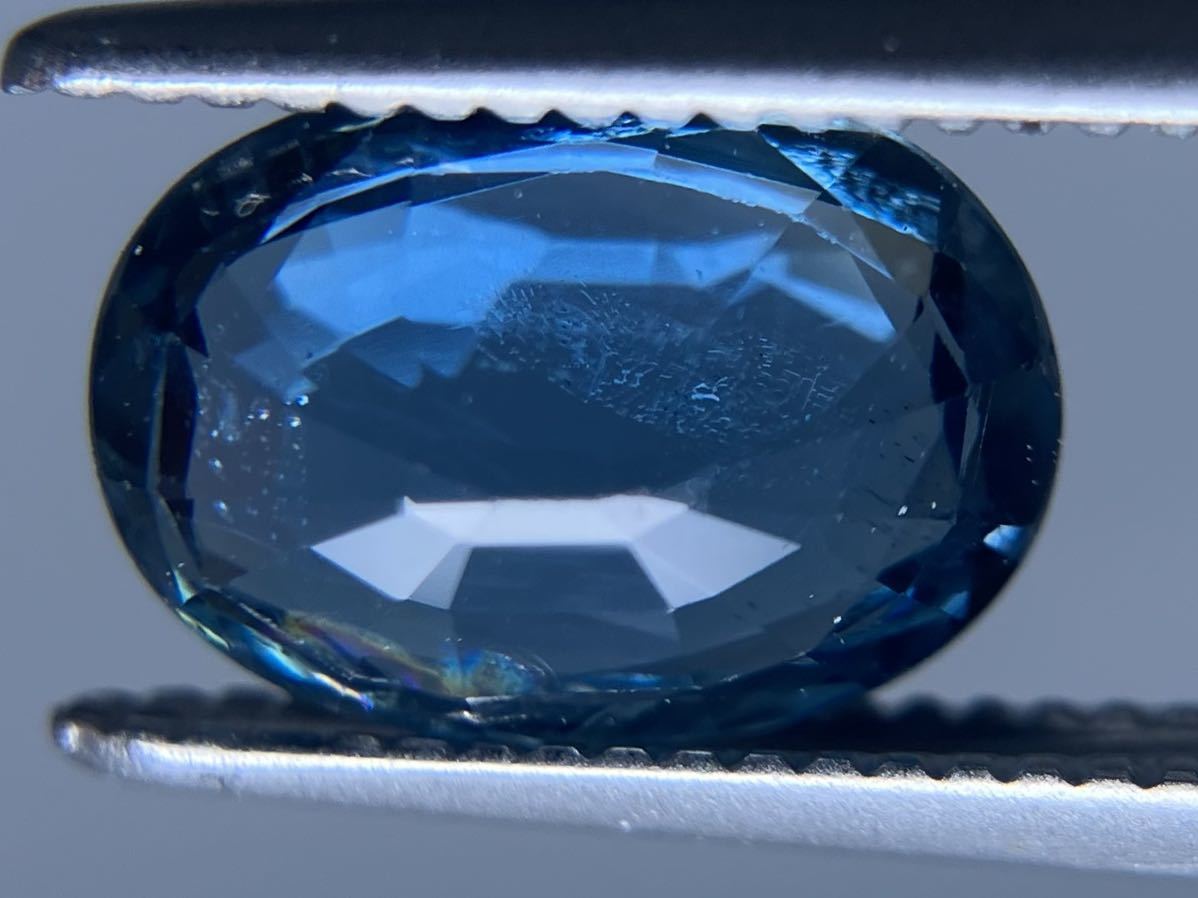 宝石ソーティング付き 天然 サファイア　1.517ct 縦8.2㎜×横5.9㎜×高さ3.1 ㎜ 720YY_画像6