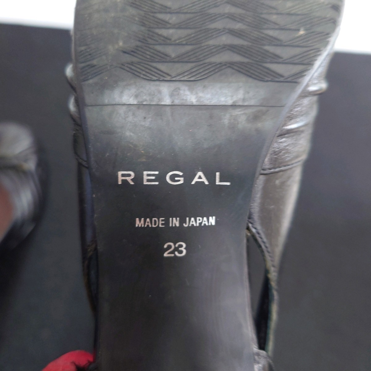 REGAL リーガル パンプス シューズ 靴 23cm レディース ブラック 黒 古着_画像7