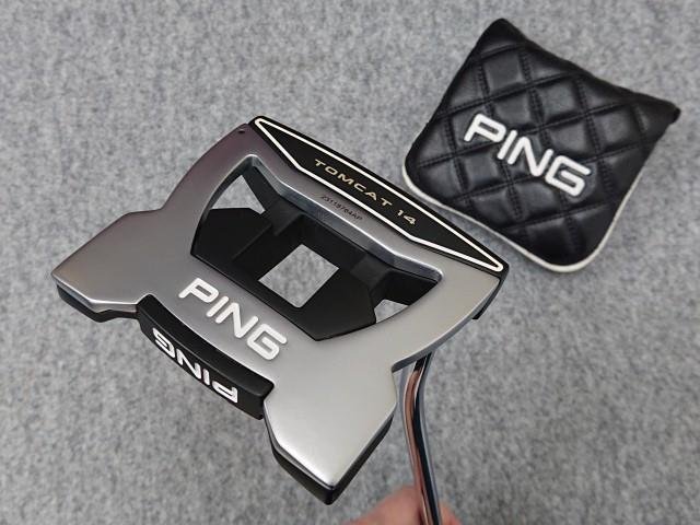 @【中古】 PING ピン 2023 TOMCAT トムキャット 14 黒ドット パター 34インチ_画像1