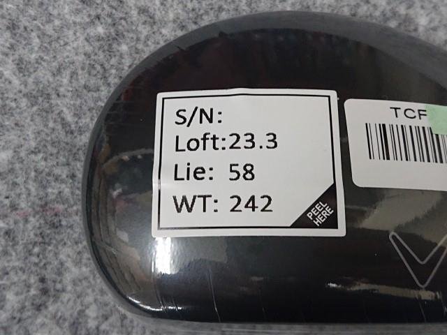 キャロウェイ ツアー支給品 TCFシリアル ROGUE ST PRO ローグST プロ UT ハイブリッド 4H 23° ヘッドのみ 日本仕様 接着タイプ 未使用品_画像4