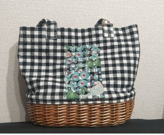 サマンサモスモス マカベアリス×SamansaMos2 バスケット刺繍 サマンサモスモス マカベアリス×SamansaMos2 バスケット刺繍