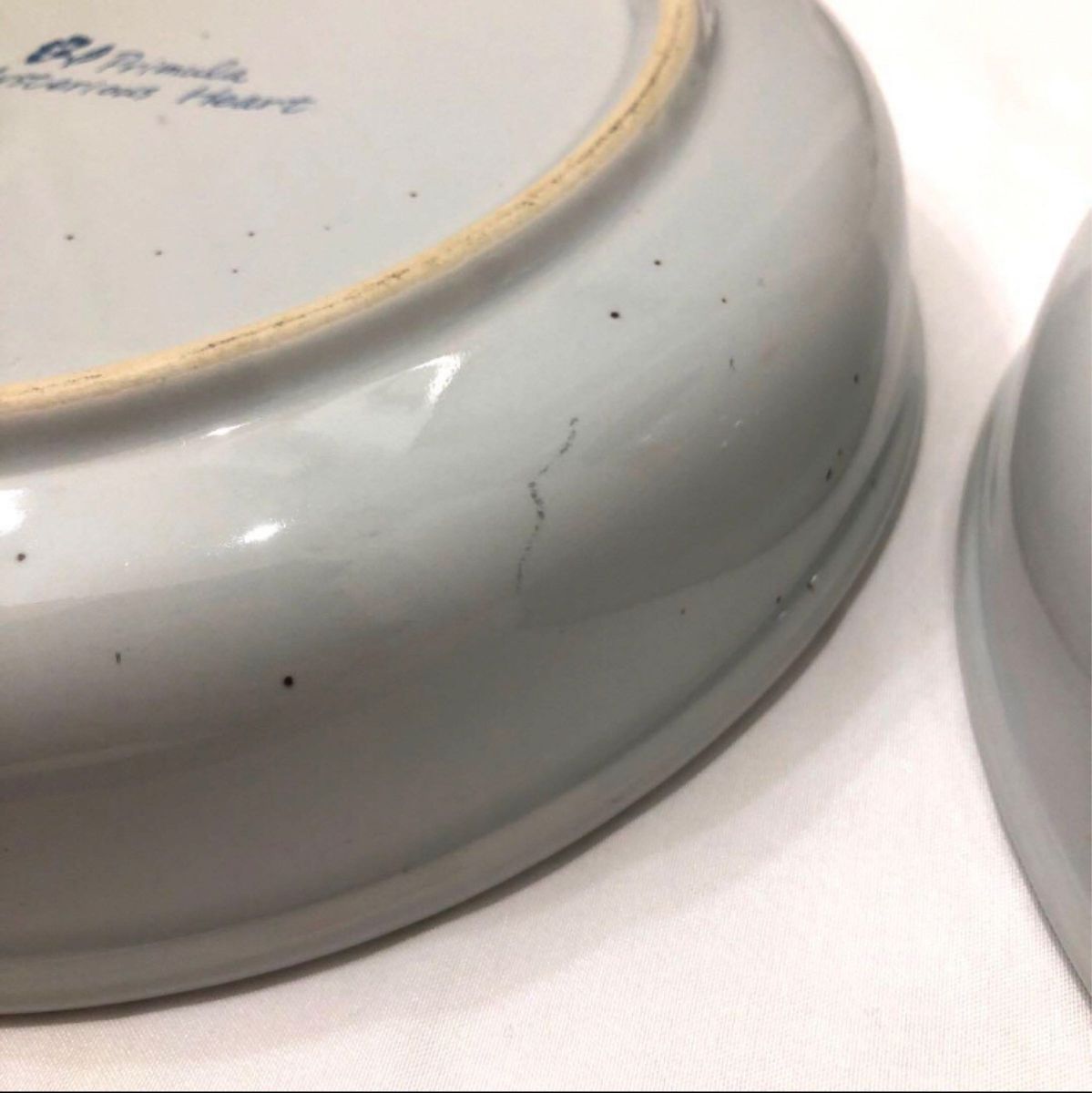 最終値下げ フェリシモ　本格カレー皿　プレート 陶器 