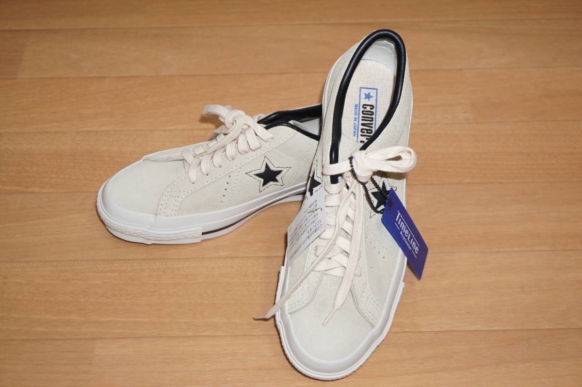 新品 コンバース ワンスター J VTG ナチュラルホワイト 24.5cm（USA 5.5）CONVERSE ONESTAR_画像3